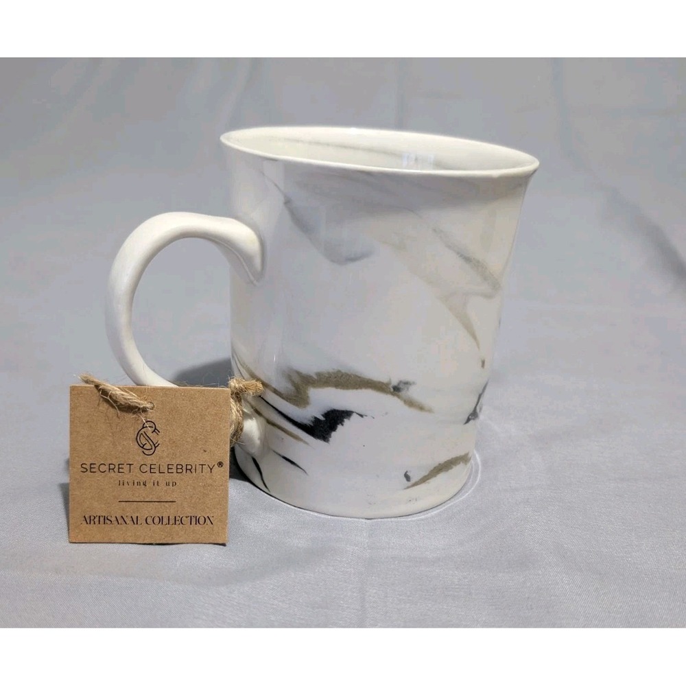 NEW Secret Celebrity Marble Swirl‎ Design Mug RN 143627